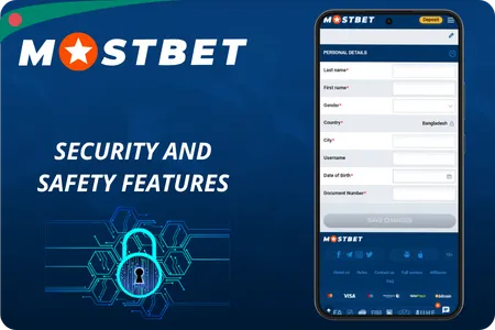 Security and Safety Features Mostbet